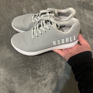 NOBULL Men's Light Gray Athletic Shoes